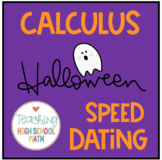Calculus Review Speed Dating First Quarter - Halloween Edition