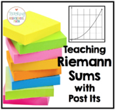Calculus Riemann Sums with Post Its