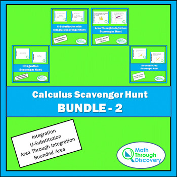 Preview of Calculus Scavenger Hunt - Bundle 2
