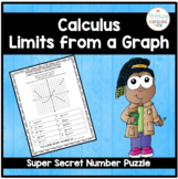 Calculus Super Secret Number Puzzle Limits from a Graph