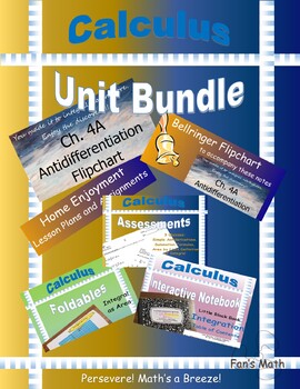 Preview of Calculus Unit Bundle 4A: Simple Antiderivatives and Riemann Sums