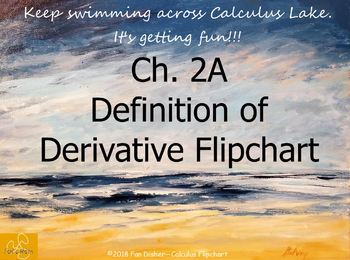 Preview of Calculus Ch. 2A: Definition of Derivative Unit Flipchart