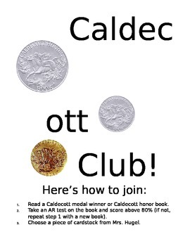 Preview of Caldecott Club Invitation