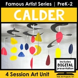 Calder Stabile and Mobile Art Project Famous Artist Elemen
