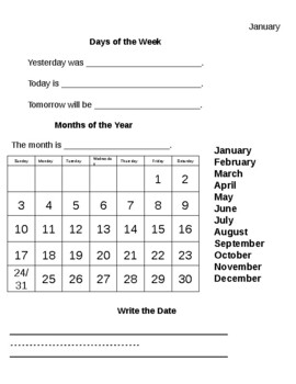 Preview of Calendar 2020 & 2021 with blank copy