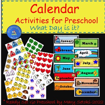 Preview of Calendar-Activities-For-Preschool
