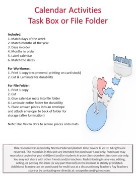 Document Filing Task Box Activity