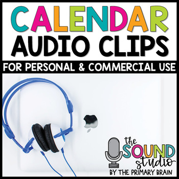 Preview of Calendar Audio Clips for Digital Resources