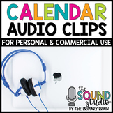 Calendar Audio Clips for Digital Resources