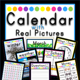 EDITABLE Calendar Black & Neon |  Calendar Kit  |  Classro