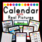 Calendar Black & Primary |  Calendar Kit  |  Classroom Calendar