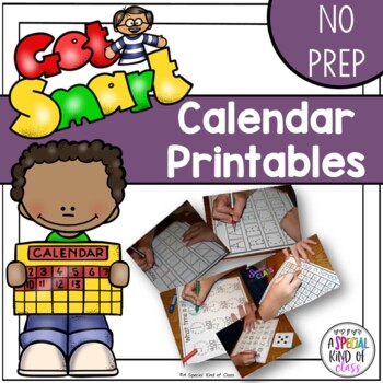 Preview of No Prep Printables for Calendar