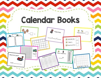 Calendar Books by Systematic Special Education | TpT