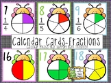 Calendar Date Cards - Fractions