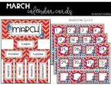 Calendar Cards - March