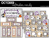 Calendar Cards - October