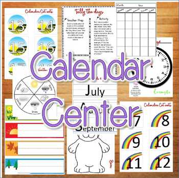 Preview of Calendar Center