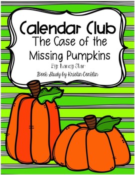 Preview of Calendar Club The Case of the Missing Pumpkins