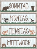 Calendar Display ~ German