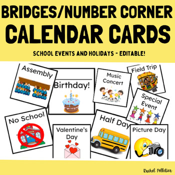 Preview of Calendar Event Cards