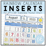 Calendar Inserts | 3.2" Calendar Pocket Chart | Holiday In