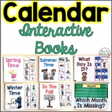 Calendar and Seasons Interactive Books Adapted For Morning