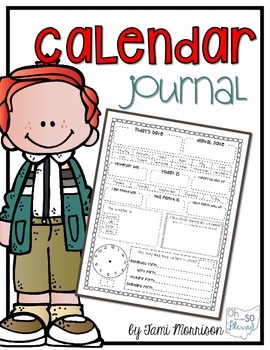 Preview of Calendar Journal [with Daily Message!]