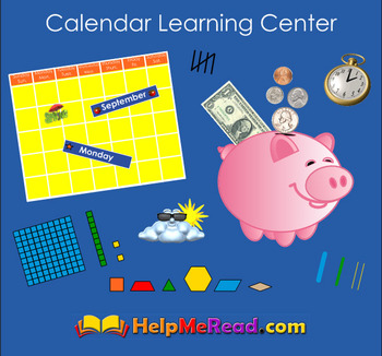 Preview of Calendar Learning Center Smartboard