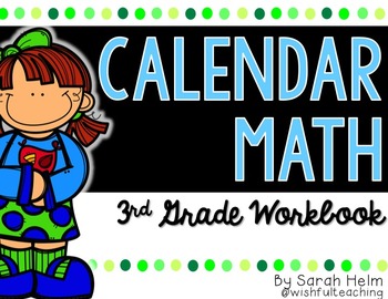 Preview of Calendar Math: 3rd Grade Workbook {Everyday Counts Aligned}