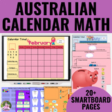 Australian Calendar Math for Morning Meeting - Smartboard 