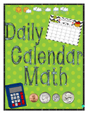 Calendar Math- Morning Work