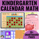 Calendar Math for SMARTBoard - Kindergarten Morning Math I