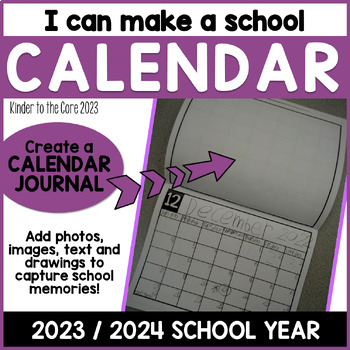 Preview of Calendar Memory Book Journal Diary