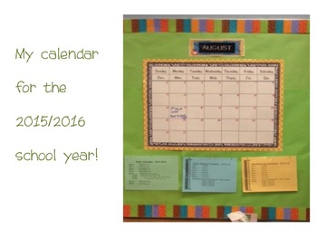 Calendar Months - Water Colors by The Bamboo Bridge | TPT