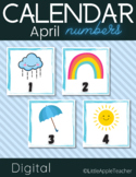 Calendar Numbers - LMS - Spring {April}