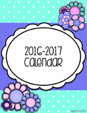 Calendar  - Pastel Garden Music Classroom Decor