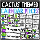 Calendar Pieces {Cactus Themed}