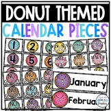 Calendar Pieces {Donut Themed}