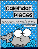 Calendar Pieces--Ocean Creatures