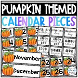 Calendar Pieces {Pumpkin Themed}