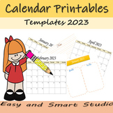 Calendar Printables Templates 2023