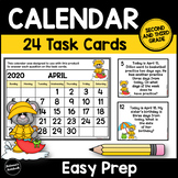 Calendar Math Task Cards