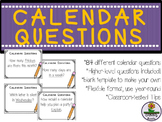 Calendar Questions