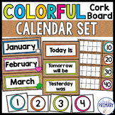 Classroom Calendar Set w/ Ten Frames for Bulletin Board or