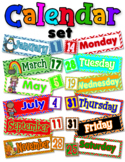 Calendar Set - Complete Year! Colorful and Fun!