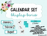 Calendar Set {Shiplap Wood Series}