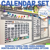 Calendar Set and Schedule Cards