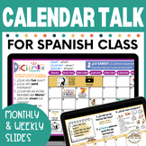 Calendar Talk for Spanish Class DICIEMBRE 2023 - Spanish C