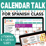 Calendar Talk for Spanish Class SEPTIEMBRE 2023 Spanish Ca