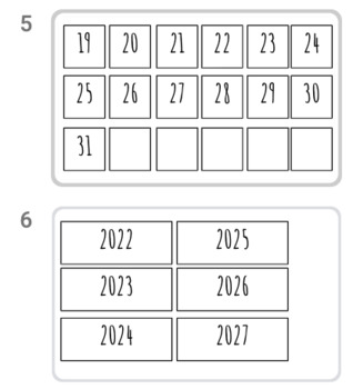 Calendar Template (2022-2033) by Miss Wertling's Wonderland | TPT